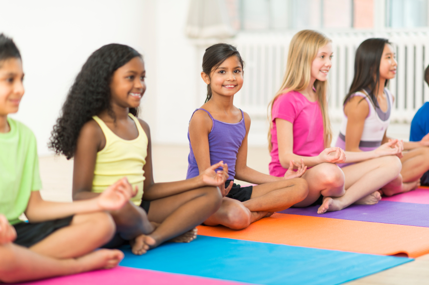 Benefits of Yoga for Young Kids - reduces stress
